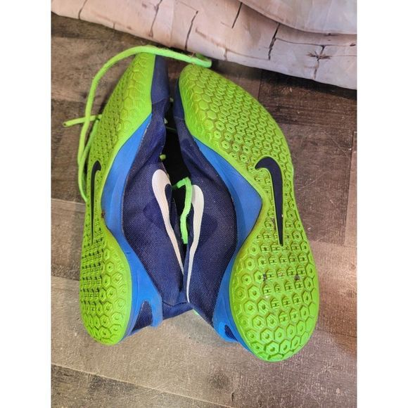 Nike Mens 12 blue green‎ athletic shoes running - Picture 6 of 8